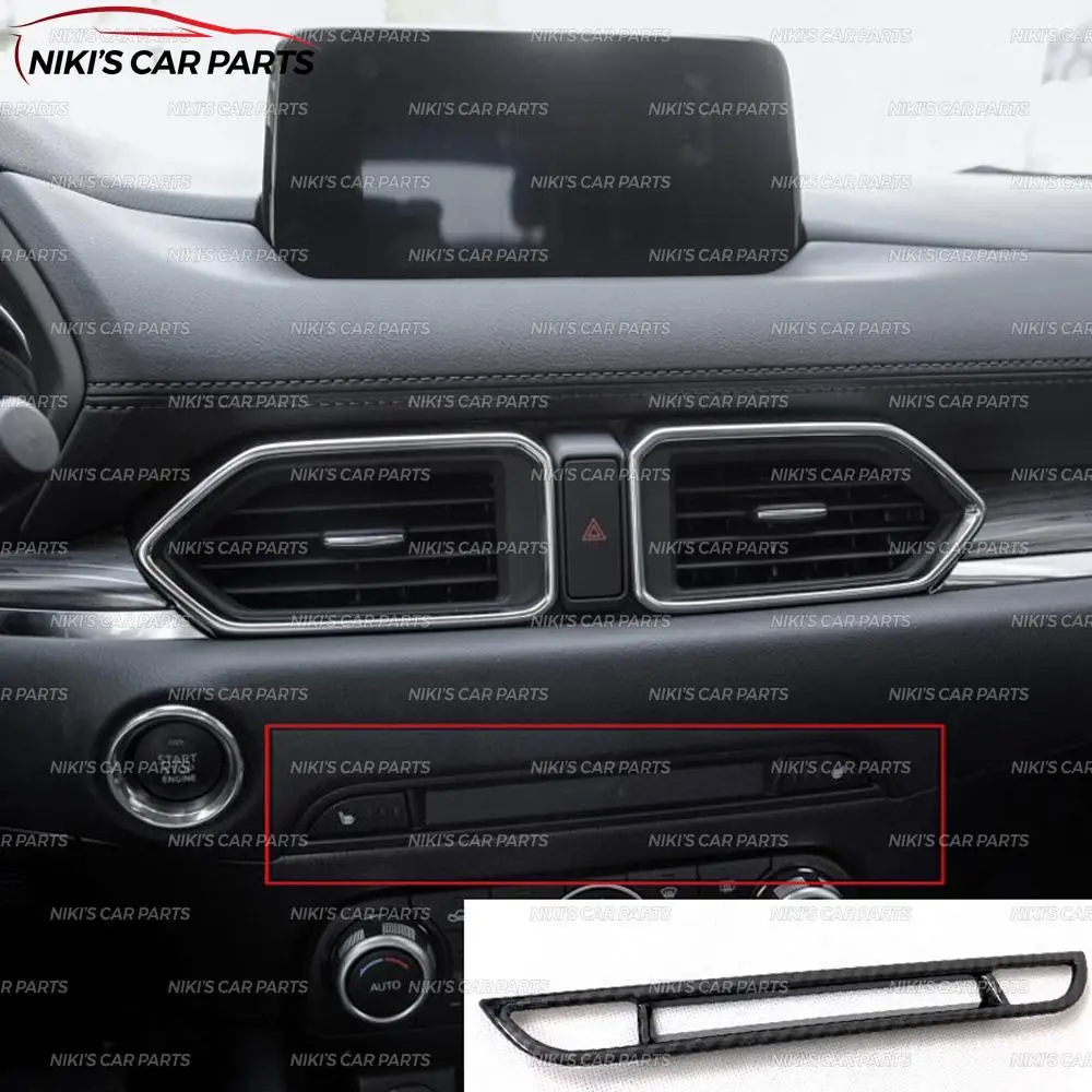 Накладка на мини панель управления-карбон для Mazda CX5- пластиковая формовка из АБС украшение автомобиля Стайлинг интерьера