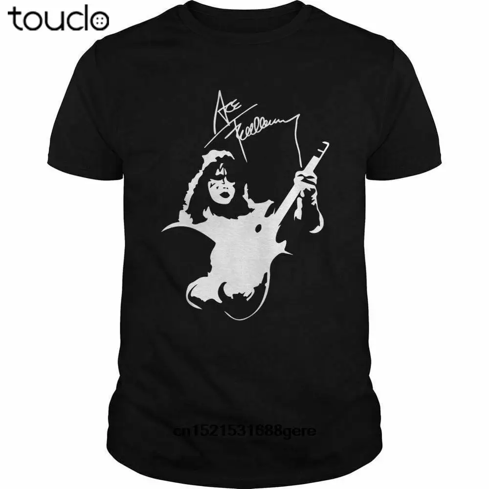 Лидер продаж дизайнерская футболка ACE FREHLEY размер S- 2XL бесплатная доставка |