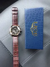 LIGE-Relojes de cuarzo a la moda para hombres, accesorio masculino de lujo, resistente al agua, informal, de cuero