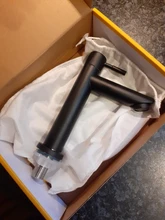 Kitchen-Sink-Faucet Water-Taps Bathroom Basin Stainless-Steel Black for G1/2in