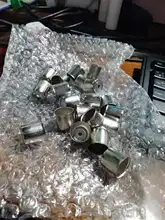 Tapas de magnetrón de agujero redondo de acero inoxidable, 20 unidades/lote, piezas de repuesto para hornos Microondas, tapas de Microondas