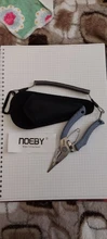 NOEBY-Alicates de pesca de acero inoxidable, herramienta de corte de anillo dividido multifuncional, ganchos para remover, productos para aparejos de pesca