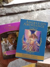 Tarjetas de oráculo de Los Ángeles de la riqueza, cartas de Tarot con guía inglesa, juguetes de fiesta familiar, juego de mesa de cartas