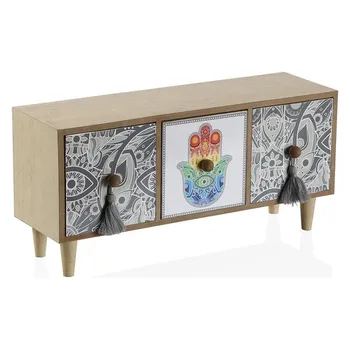 

Jewelry box Hamsa Wood 3 drawers