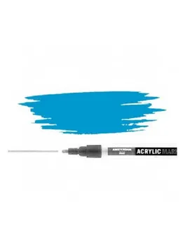 

MARKER ACRYLIC AMSTERDAM TIPPED 3-4 MM CYAN COLOR PRIMARY