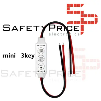 

Controller Dimmer brightness Strip Led Monocolor 3 Keys 12v 5050 3528 Dimmer