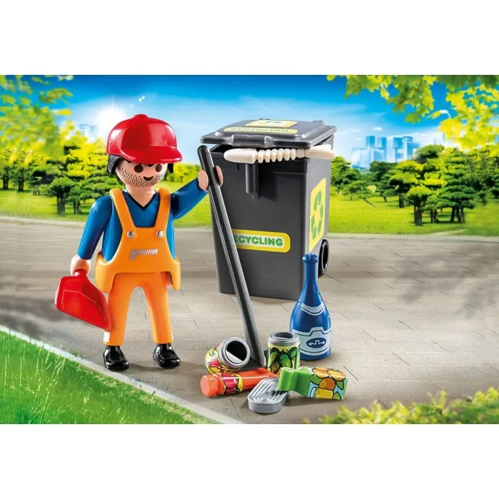 Конструктор Playmobil 70249 Дворник | Игрушки и хобби