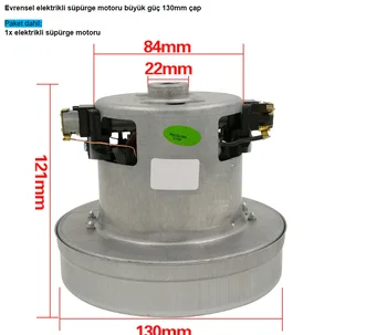 

PY-29 1800w evrensel elektrikli süpürge motor büyük güç 130mm çaplı elektrikli süpürge aksesuarı parçaları değiştirme