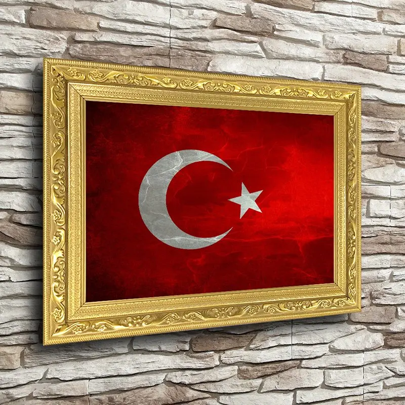 Турецкая Золотая позолоченная рамка A3 стол горизонтальный|Христианские