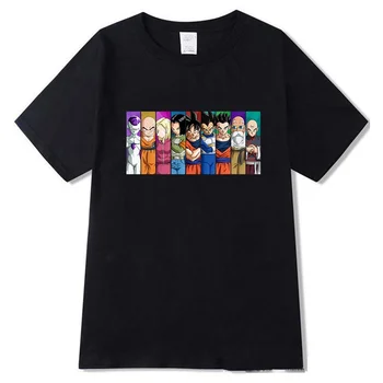 

Dragon Ball Z Characters Printed T-Shirts Cozy Cotton Tops