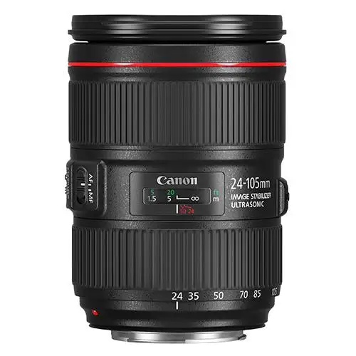 Объектив Canon EF 24 105 мм f/4L IS II USM (белая коробка)|Объективы для фотоаппаратов| |