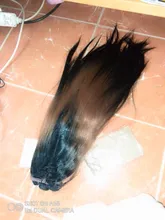 FASHION IDOL-mechones de pelo liso Yaki, 18-22 pulgadas, 6 pulgadas, frontal de encaje con cierre, tejido, ombré, marrón, dorado, extensión de cabello