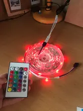 Tape Led Ribbon Strip-Light Christmas Waterproof Rgb Ir-Remote 5050 Rgbww with for 15M