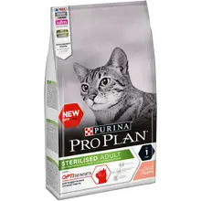 Корм для кошек PRO PLAN для стерилизованных, поддержание органов чувств, лосось сух. 1,5кг