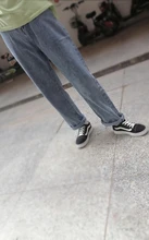 Pantalones vaqueros de cintura alta para mujer, ropa vaquera de pierna ancha, Jeans azules, calidad Vintage, Pantalones rectos de moda, además de terciopelo grueso, 2020