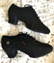 Dance-Shoes Salsa Ballroom Teachers Latin Jazz Tango Training Black Adult Women Modern