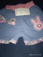 Pantalones cortos de vaquero con cintura elástica para niñas, bermuda femenina de princesa con estampado de flores a la moda para verano