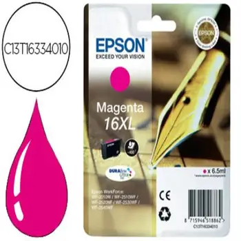 

Ink-jet epson 16xl wf2010w wf2510wf wf2520nf wf2530wf wf2540wf magenta 450 pag 74403-C13T16334012