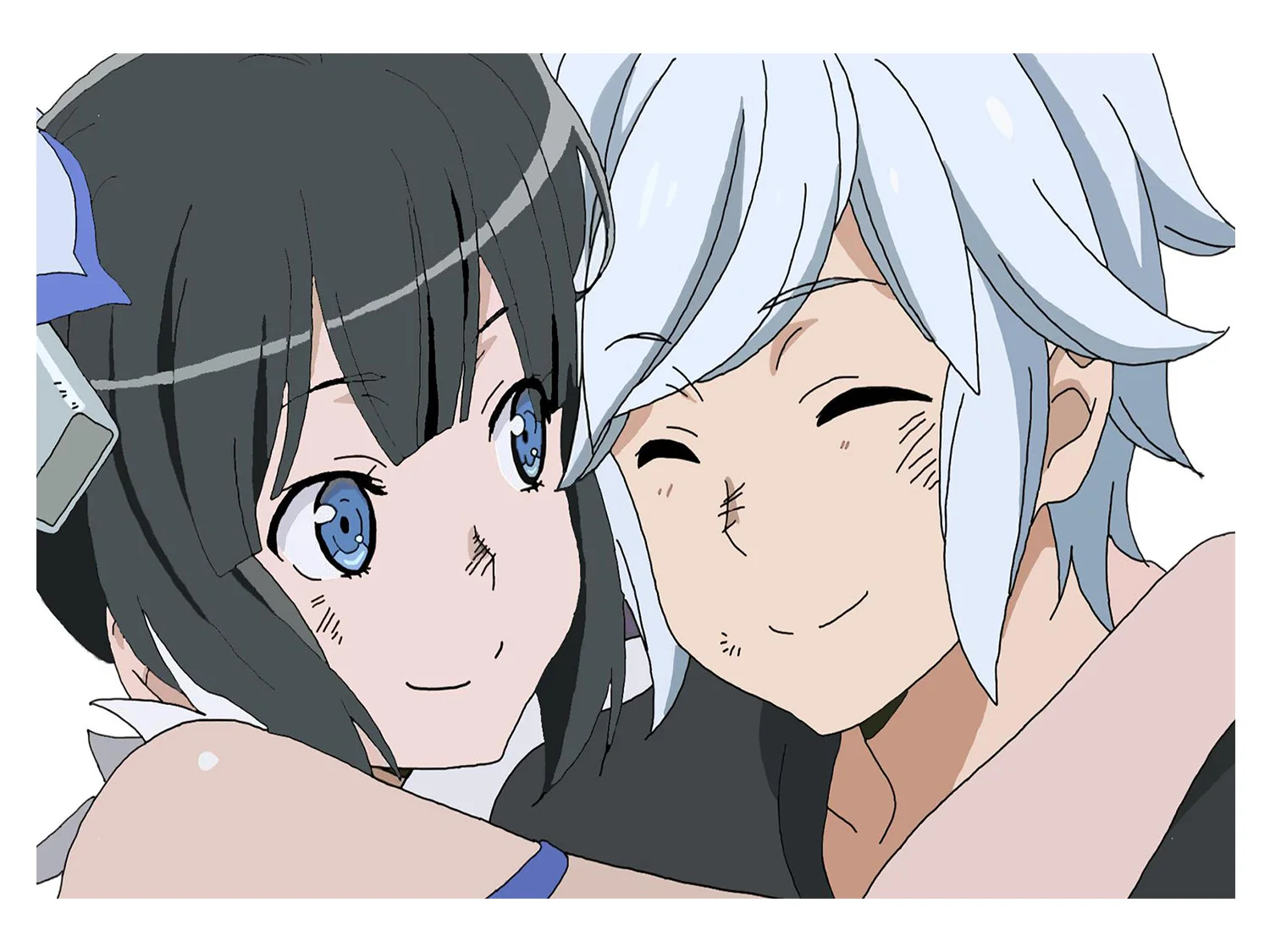 red DANMACHI ANIME HESTIA BELL backpack 