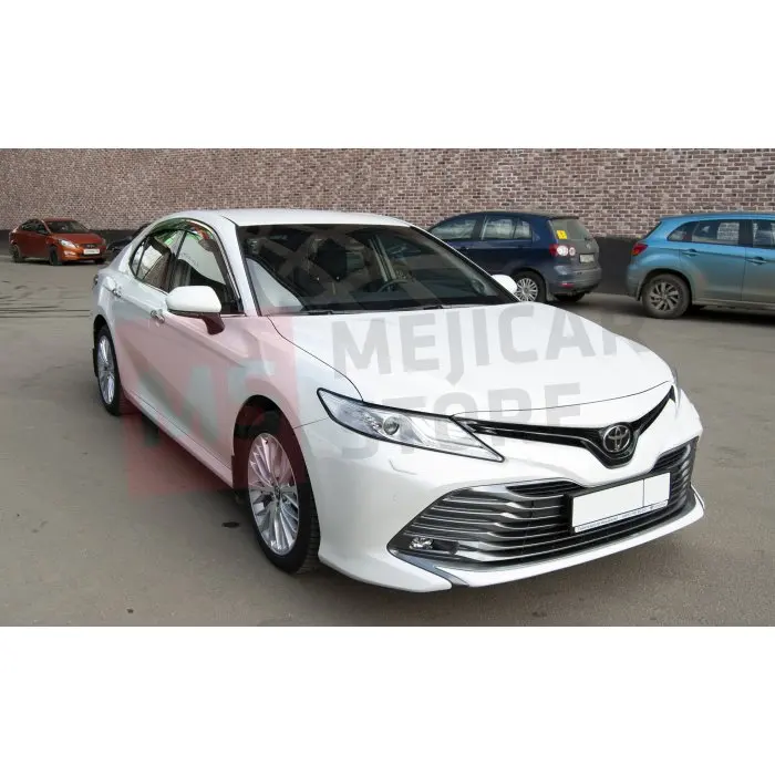 ДЕФЛЕКТОРЫ ОКОН TOYOTA CAMRY- Н.В.(КОМПЛЕКТ ИЗ 4 ШТ.) ХРОМ(OEM