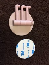 Gancho adhesivo giratorio sin costuras, soporte fuerte gancho adhesivo de cocina, colgador de pared, suministros de cocina y baño, envío directo