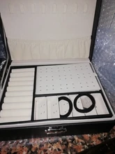 Caja de almacenamiento de joyas de cuero PU, embalaje multifunción portátil de estilo europeo con cajón, regalo de invierno