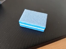 Mini bloques de doble cara para limas de uñas, esponja colorida, tira de tope de lijado, herramientas de manicura de pulido, 10/25/50 Uds. Por lote
