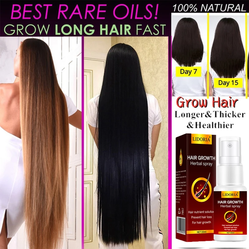 Ginger Hair Growth Essence Spray Anti Hair Loss Products Effective Fast