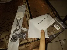 Vnox-Cadena de eslabones cubanos de acero inoxidable, collar de color dorado, plateado y negro, para hombres y mujeres