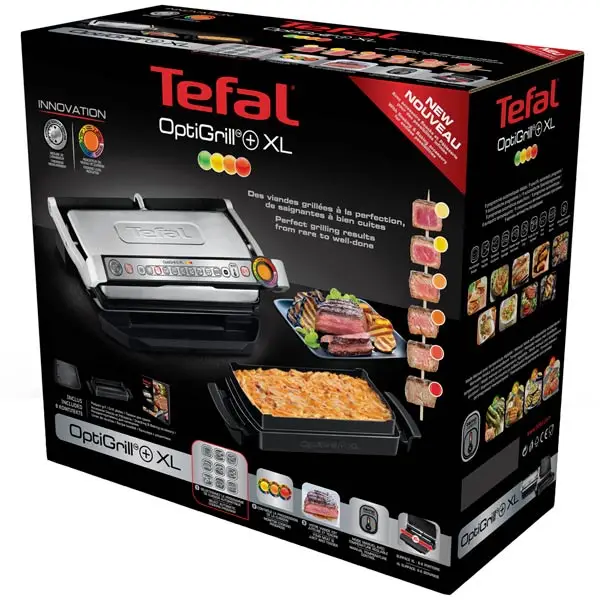 TEFAL Электрогриль Optigrill XL+ SNACKING BAKING GC724D с поддоном для запекания Официальная гарантия по России