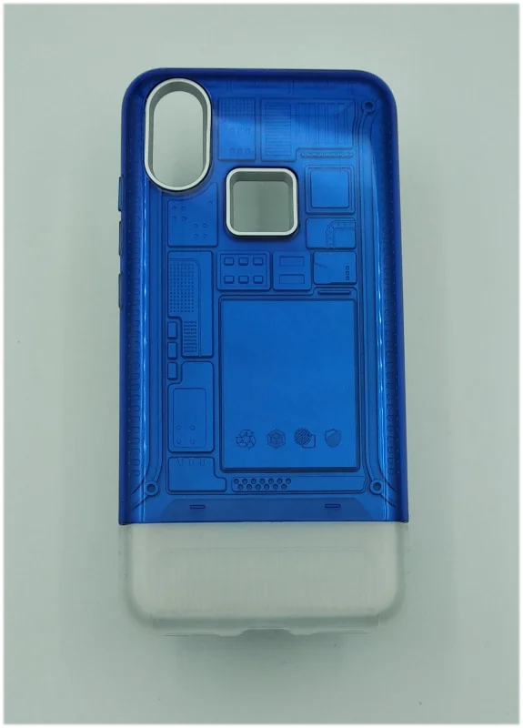 Чехол-подставка для Xiaomi mi A2 LITE Чехол ударопрочный Тип mi RROR* Бесплатно из Испании - Цвет: Blue