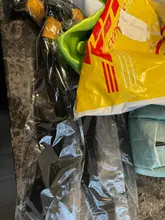 ALIANNA-extensiones de cabello humano para mujer, mechones de pelo largo y liso, brasileño, 32, 34, 36, 38 y 40 pulgadas, n. ° 1B, 30 pulgadas