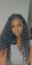 Pelucas de cabello humano brasileño para mujeres negras, 28, 30, 40 pulgadas, barato, con encaje Frontal 13x4, rizado, sin pegamento, Remy