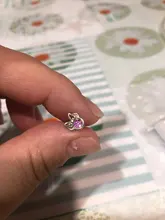 ELESHE-pendientes de plata de ley 925 para mujer y niña, joyería con broche de insecto, abeja, Animal, perro y gato, regalo