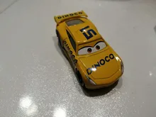 Disney Pixar Cars 3-Rayo McQueen Mater Pision Cup Mater 1:55, juguete de coche de aleación de Metal fundido a presión, regalo de cumpleaños para niños