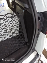 4 Pcs Universal Car Rear Trunk Envelope Cargo Net Tie Down Hook Ring Loop Hanging