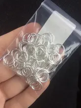 Anillos abiertos de fábrica, 4/5/6/8/10mm, venta al por mayor, collar, pulsera, pendiente, colgante, conectores abiertos, accesorios de fabricación DIY, 100 Uds.