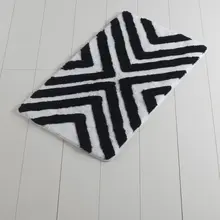 Коврик для ванной | коврик для ванной нескользящие Противоскользящие коврики гипноз Siyah60X100 см