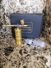 Juego de Mini aerógrafo inalámbrico multiusos, bomba de pulverización Gen Pen, compresor de aire portátil, modelo de pintura artística