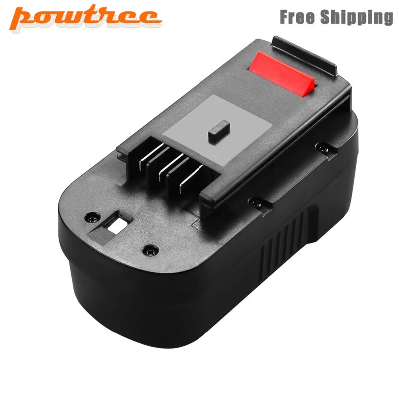 Аккумуляторная батарея Powtree 1 шт. 5 АЧ 18 в HPB18 Ni MH для инструментов BLACK & DECKER A18 A1718 A18NH