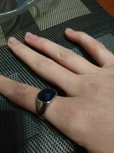 Anillo Vintage para hombre, anillos de esmalte, Punk, clásico, negro, piedras negras de imitación, anillo esmaltado