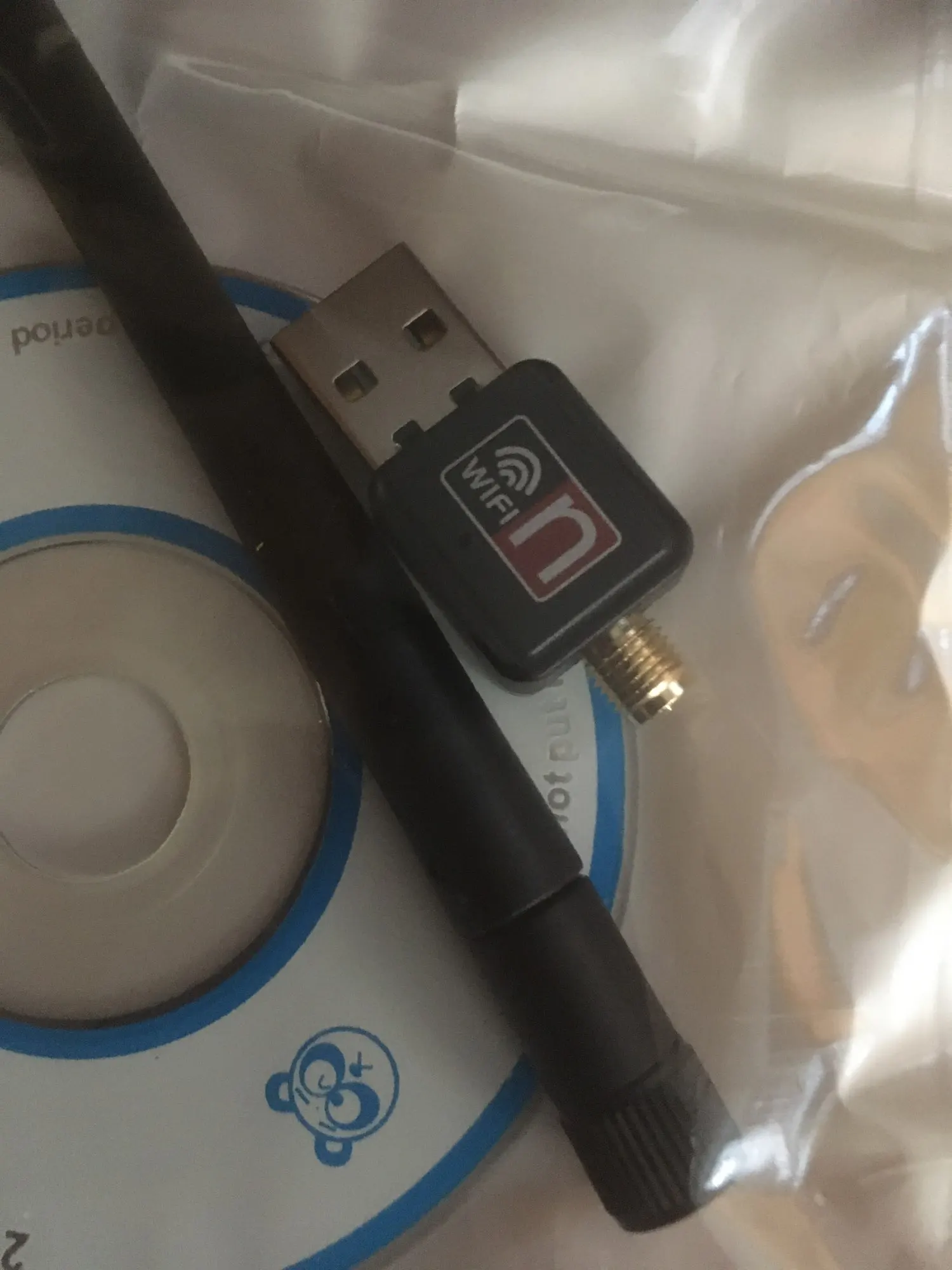 WiFi Wireless Network Card USB 2.0 150M 802.11 b/g/n LAN Adapter with rotatable Antenna for Laptop PC Mini Wi-fi Dongle photo review