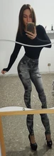 Mallas vaqueras cálidas de cintura alta para Mujer, Leggings Sexy, Push Up, sin costuras, de primavera, Vaquero elástico, 3XL