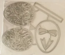 Dies-Set Mold Paper Embossing-Stencil Easter-Eggs Scrapbook Art-Craft Cutting Rabbit