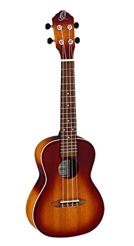 

Rudawn Earth series ukulele concert, sanberst, Ortega