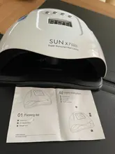 Lámpara de uñas LED UV de 120W, secador de uñas de secado rápido, para manicura y pedicura, Salón Profesional de manicura, 57 LED