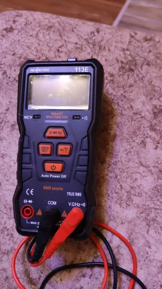 Отзыв о товаре Цифровой мультиметр RICHMETERS RM113G, 6000 отсчетов, автоматический измеритель напряжения постоянногопеременного тока, Бесконтактный индикатор непрерывности, RM113ADE с магнитом от пользователя S***v