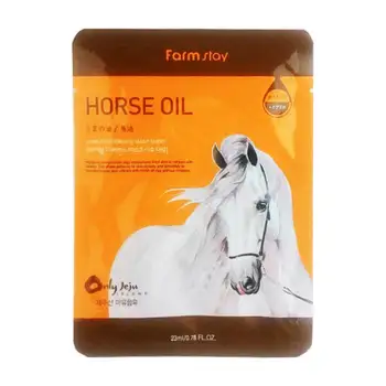 

Fabric mask farmstay visible difference mask sheet horse oil 23 ml