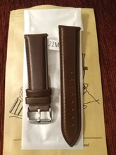 REMZEIM-Correa de reloj de cuero genuino, correa de reloj de liberación rápida de 18mm, 20mm y 22mm, correa de reloj con hebilla sólida