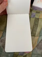 POTENTATE-Bloc de notas A6 300gsm para viajes, suministros de papelería para pintar a mano, papel de cuadernos, 24 hojas